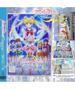 Pretty Guardian Sailor Moon Eternal Part 1 &amp; 2 The Movie DVD English Dub... - $42.99