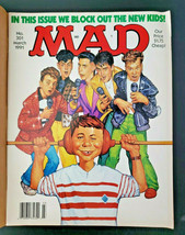 1991 MAD Magazine March No. 301 &quot;New Kids on the Blocks&quot; M 260 - £7.80 GBP