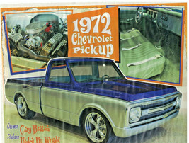 1972 CHEVROLET CHEVY PICKUP  8.5 X 11 PICTURE custom hot rod show piece - £5.59 GBP