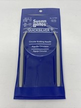 Susan Bates Quicksilver 24&quot; Circular Knitting Needle Size 10.5 - Q1924 6... - $7.91