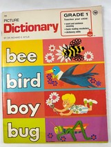 Vintage 1974 Picture Dictionary Book - Grade 1 - by Richard E Wylie 64 Pgs #1005 - £6.37 GBP