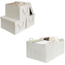 Decorative Storage Boxes With 2-Pack Storage Bins For Shelves - £86.48 GBP