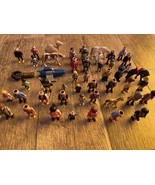 Vintage Playmobil Lot 50 Figures Mixed Different Years - $49.40