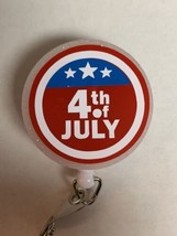 Retractable Badge Reel ID holder - Fourth Of July - £7.82 GBP