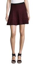 NWT Women&#39;s Romeo &amp; Juliet Couture Chevron Print Knit Skirt Sz L Large - £25.80 GBP