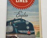 Vintage 1948 Missouri Pacific Lines Route of the Eagles Timetable Time T... - $15.15