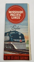 Vintage 1948 Missouri Pacific Lines Route of the Eagles Timetable Time Tables - £11.88 GBP