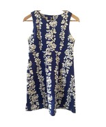 Vintage Hawaiian Midi Dress Floral Size Small Blue Tropical Travel Resor... - $551.60 MXN