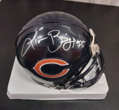 Lance Briggs Autographed Chicago Bears Mini Helmet (B) - £55.91 GBP