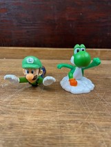 Nintendo McDonalds Toys Luigi 2017 and Yoshi 2018 - £5.39 GBP