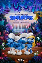 Smurfs The Lost Village 11&quot;X17&quot; D/S Original Promo Movie Poster 2017 Games On Ba - £6.28 GBP