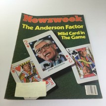 Newsweek Magazine: June 9 1980 - The Anderson Factor Wild Card in Game - £11.35 GBP