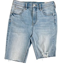Free People Blue Cutoff Jean Shorts Size 28 - £23.35 GBP