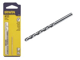 Jobber Drill Bit, 0.052&#39;&#39; D X 1-7/8&#39;&#39; L, Spiral Flute, 4-Flute - Irwin 8... - $18.08 MXN