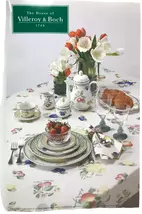 Villeroy &amp; Boch French Garden Fruit 90" Round Tablecloth - $80.00