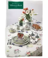 Villeroy &amp; Boch French Garden Fruit 90" Round Tablecloth - $80.00
