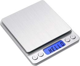 Toprime Digital Gram Scale 500G 0.01G Food Scale High Precision Kitchen Scale - $35.93