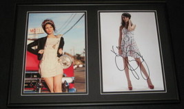 Victoria Justice Signed Framed 12x18 Photo Set Victorious  - £99.52 GBP