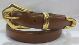 NWOT Ifratus Brown Italian Leather  Belt Sz L - £31.46 GBP