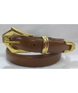 NWOT Ifratus Brown Italian Leather  Belt Sz L - £31.42 GBP