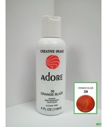 CREATIVE IMAGE ADORE SEMI PERMANENT HAIR COLOR #39 ORANGE BLAZE 4oz - $7.83 CAD