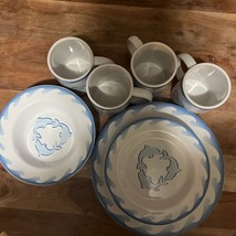 FLORIDA MARKETPLACE  CIRCLE OF LIFE SET OF 15  DOLPHINS &amp; WAVES - $46.40
