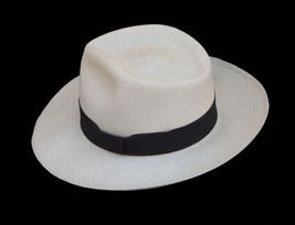 Genuine Panama Hat from Montecristi &quot;Diamante&quot; Subfino Men Straw Sun hat - £103.69 GBP+