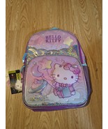 Sanrio Hello Kitty &quot;On A Cloud &quot; Girls&#39; 17&quot; Graphic Backpack and Keychai... - $28.06 CAD