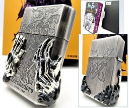 Dorohedoro Curse Metal Black Nickel Gear Top Anime Oil Lighter JAPAN not zippo - $199.00