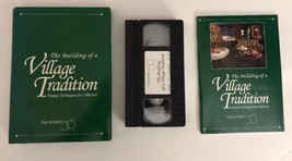 The Building Of A Village Tradition(Vhs Tape &amp; Book)TESTED-RARE VINTAGE-SHIP 24H - £12.78 GBP