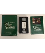 The Building of a Village Tradition(VHS Tape &amp; Book)TESTED-RARE VINTAGE-... - $15.80
