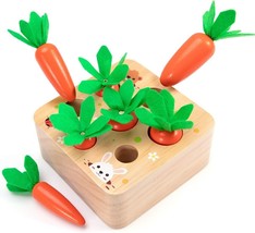 Montessori Toys Carrot Harvest Game Toys for Baby Toddlers 1 3 Years Old Educati - £25.86 GBP