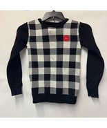 Charter Club Boys S Vanilla Bean Black Combo Plaid Family Sweater NWT CD16 - $372.34 MXN