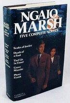 Ngaio Marsh 5 Novels: Scales of Justice, Death of a Fool, Grave Mistake, Tinsel  - £45.93 GBP