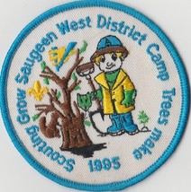 1995 SAUGEEN WEST DISTRICT CAMP BOY SCOUT PATCH - $3.67