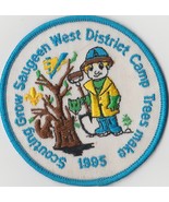 1995 SAUGEEN WEST DISTRICT CAMP BOY SCOUT PATCH - £2.88 GBP