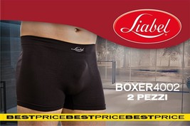 2 Boxer Man Microfibre Seamless Breathable LIABEL Art. 4002 - $144.21 MXN