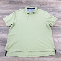 Chaps Mens 2XL Short Sleeve Shirt Everyday Polo Green Sport Athletic Golf - £11.74 GBP