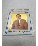 MAN FROM U.N.C.L.E. FILES The Deadly Quest 1986 Movie illustrated KG WS34 - £8.87 GBP