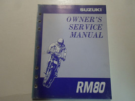 1997 Suzuki RM80 RM 80 Propriétaires Service Manuel #99011-02B72-03A OEM... - $17.98