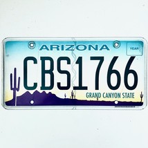  United States Arizona Grand Canyon Passenger License Plate CBS1766 - $225.96 MXN