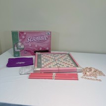 Scrabble Pink Designer&#39;s Edition Toys R Us Exclusive Board Game 2008 - £28.08 GBP