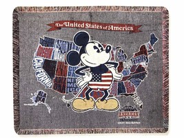 Disney Parks Mickey Mouse United States of America American Adventure Tapestry W - $98.00