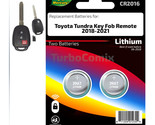 KEY FOB REMOTE Batteries (2) for 2018-2021 TOYOTA TUNDRA REPLACEMENT, FR... - £3.86 GBP
