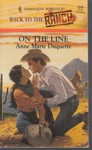 Duquette, Anne Marie - On The Line - Harlequin Romance - # 3289 - £1.76 GBP