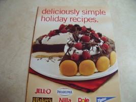 2010 Kraft Foods Brand Holiday Dessert Recipes - €5,24 EUR