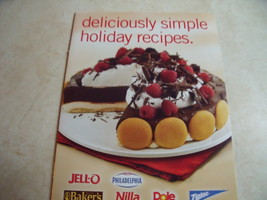 2010 Kraft Foods Brand Holiday Dessert Recipes - $6.00