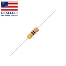 Resistors (10) 10 Ohm Carbon Film, 1/4 (.25) Watt, Tolerance ±5 % - $2.85