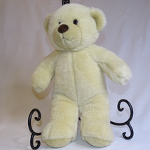 Build A Bear CREAM COLORED TEDDY w/CROOKED SMILE Stuffed Animal PLUSH To... - £7.43 GBP