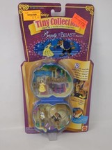 Vintage Disney Beauty And The Beast Tiny Collection Compact Playset Polly Pocket - $148.49